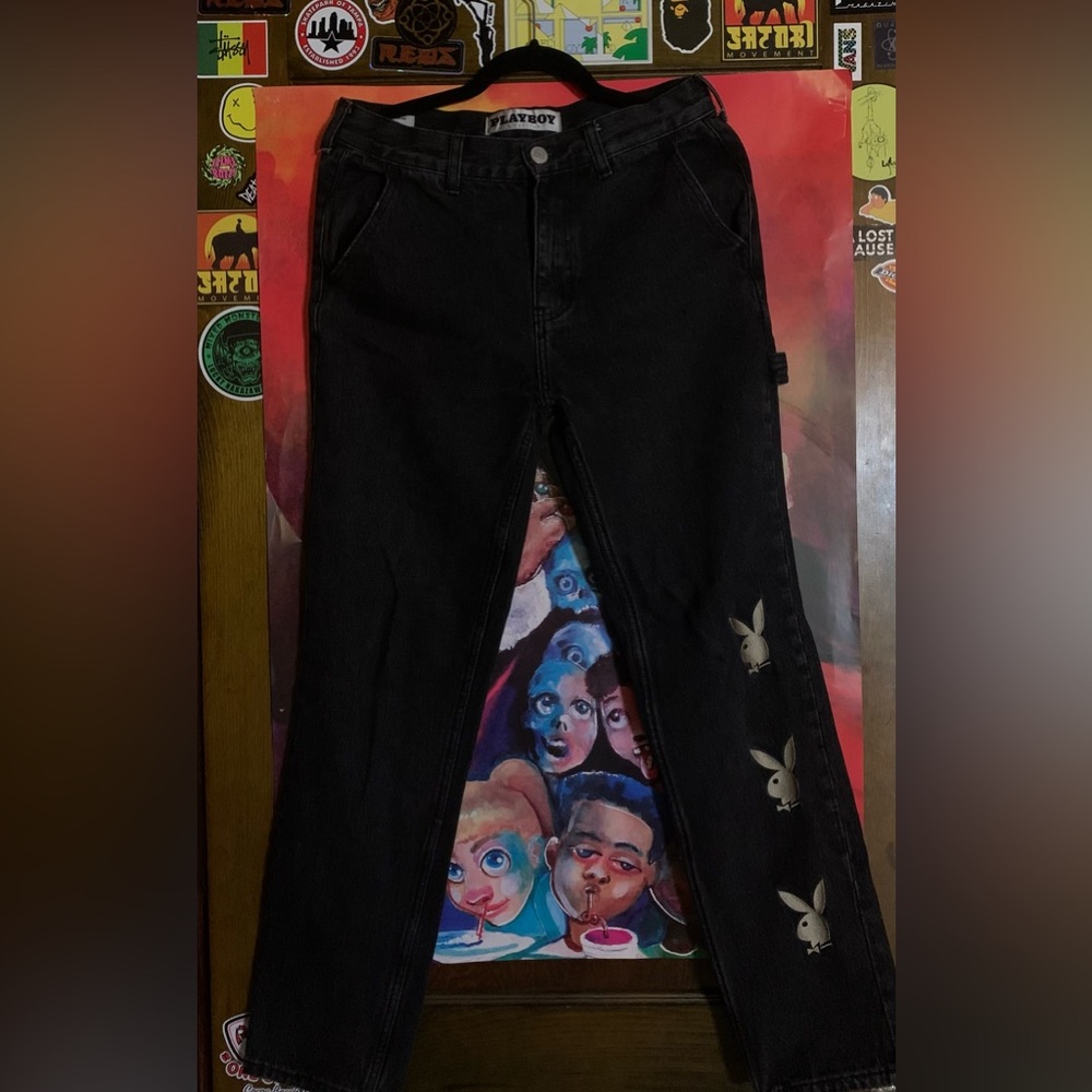 PACSUN PLAYBOY SKINNY JEANS🐰